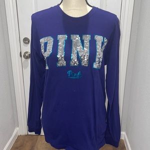 Pink long sleeve shirt